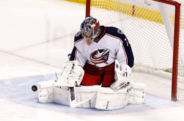 Sergei Bobrovsky and the Columbus Blue Jackets