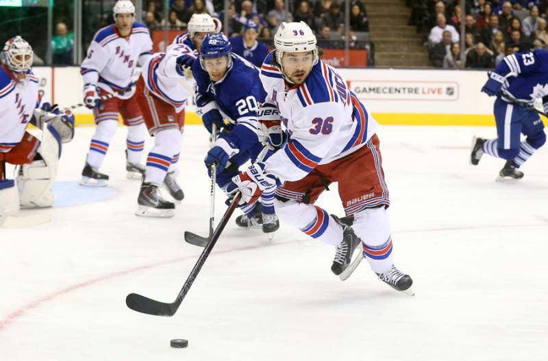 Mats Zuccarello of the New York Rangers along with Chris Kreider and Kevin Hayes could all be dealt.