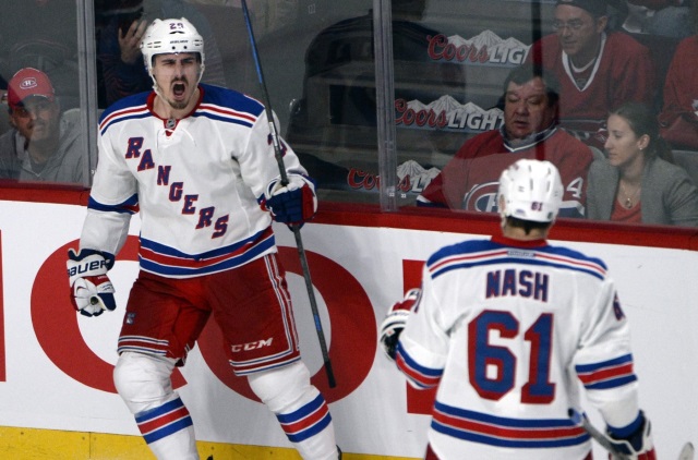 Rick Nash and Chris Kreider