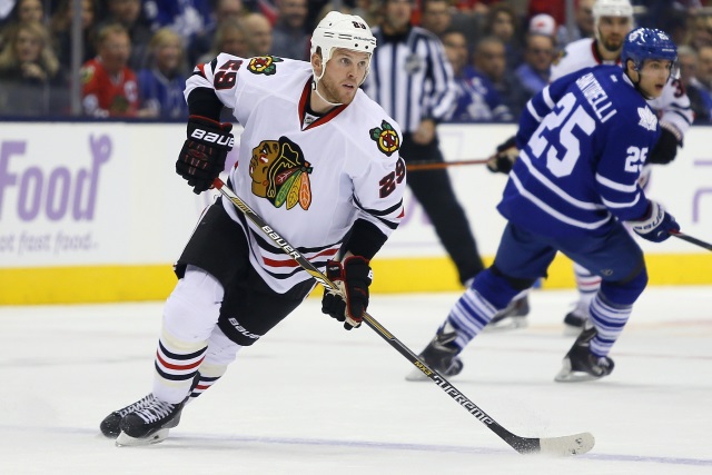 Toronto Maple Leafs kicking tires on Bryan Bickell