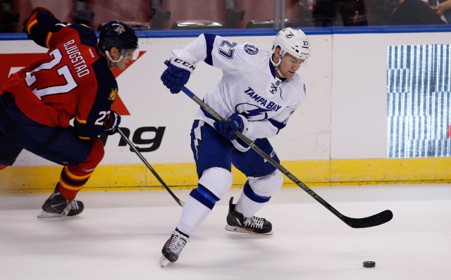 Jonathan Drouin of the Tampa Bay Lightning