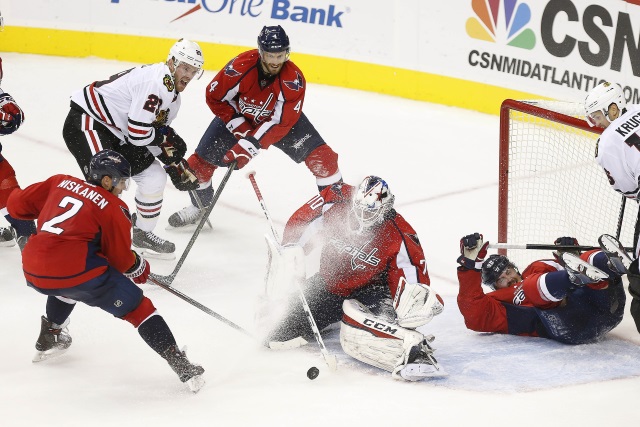 Washington Capitals and Chicago Blackhawks