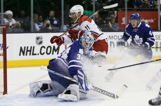 Carolina Hurricanes and Toronto Maple Leafs