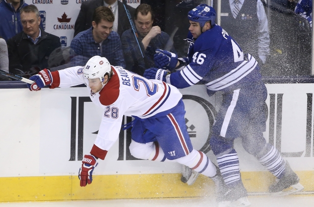 Roman Polak against the Montreal Canadiens