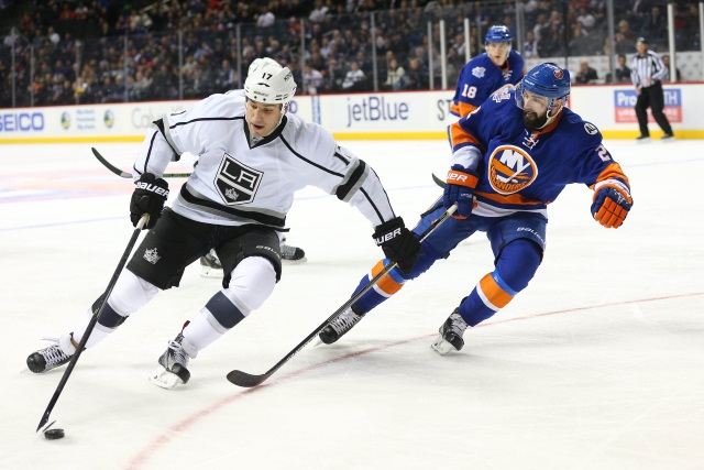 Milan Lucic of the LA Kings