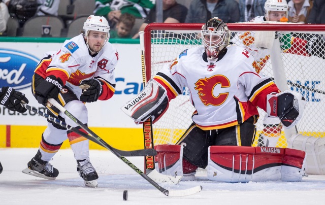 Karri Ramo of the Calgary Flames