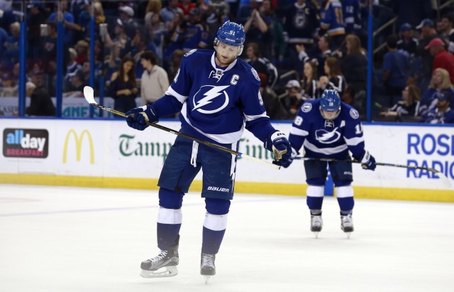 The Tampa Bay Lightning won't be trading Steven Stamkos before the deadline