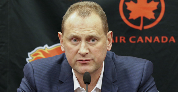 Calgary Flames GM Brad Treliving