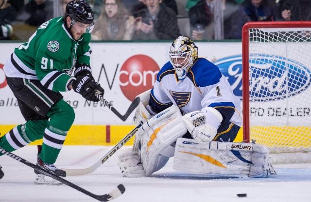 Tyler Seguin and Brian Elliott