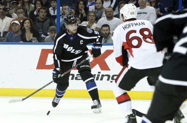 Steven Stamkos and Mike Hoffman