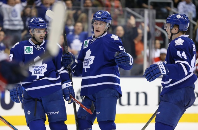 Morgan Rielly and Jake Gardiner