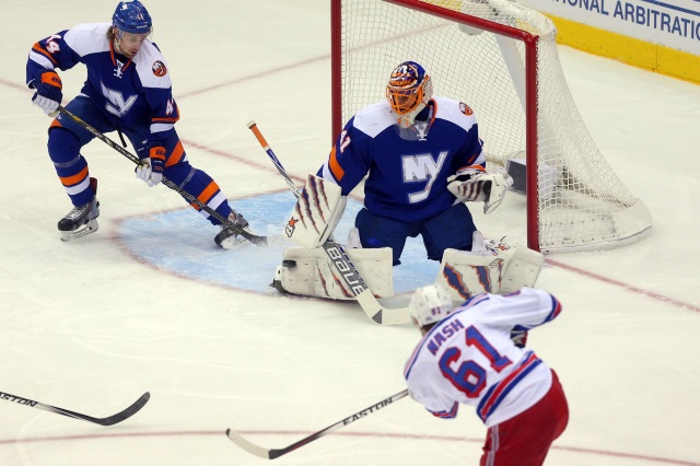 Jaroslav Halak and Rick Nash