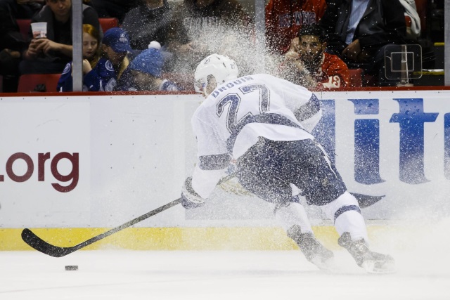 Jonathan Drouin of the Tampa Bay Lightning