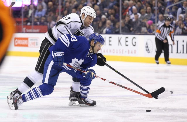 Milan Lucic and Nazem Kadri