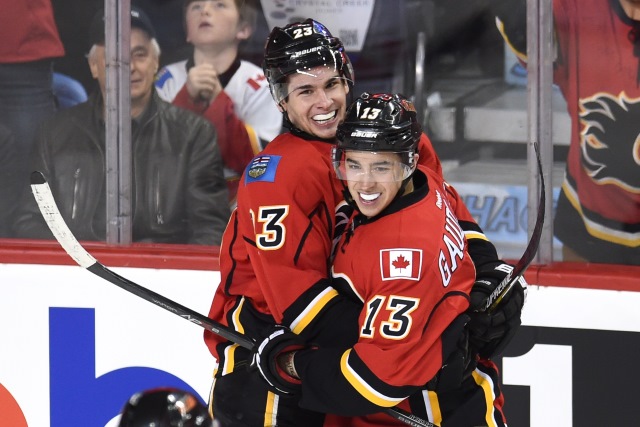 Johnny Gaudreau and Sean Monahan