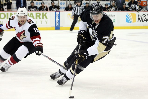 Evgeni Malkin and Shane Doan