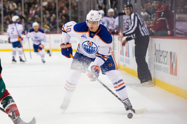 Nail Yakupov of the Edmonton Oilers