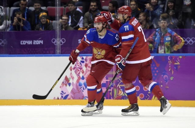 Alexander Radulov and Ilya Kovalchuk