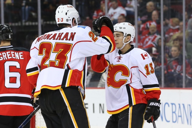 Johnny Gaudreau and Sean Monahan