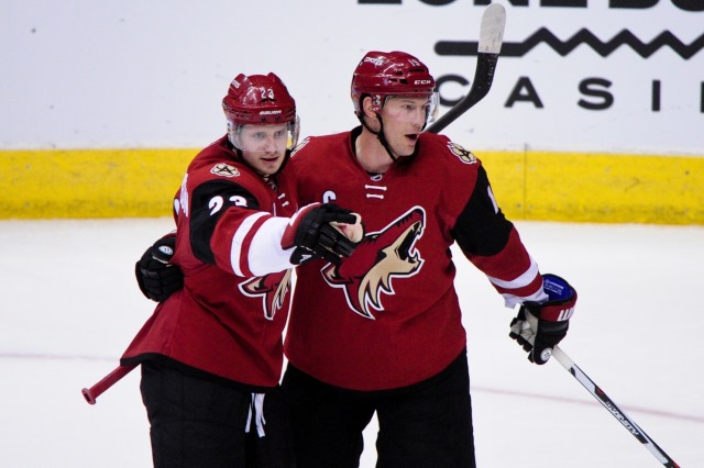 Shane Doan and Oliver Ekman-Larsson