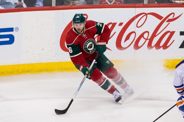 Thomas Vanek of the Minnesota Wild