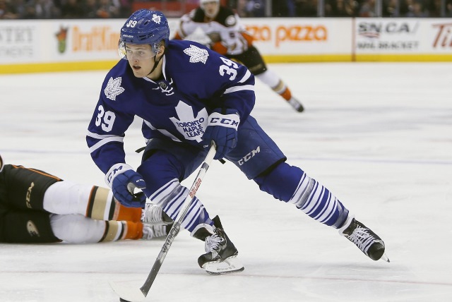 William Nylander of the Toronto Maple Leafs