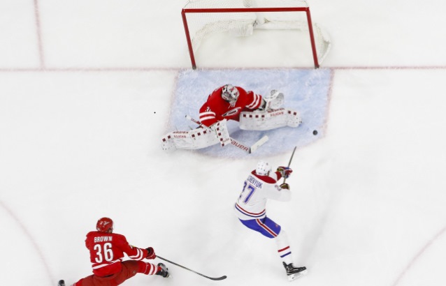 Cam Ward of the Carolina Hurricanes