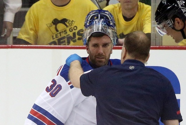 Henrik Lundqvist of the NY Rangers