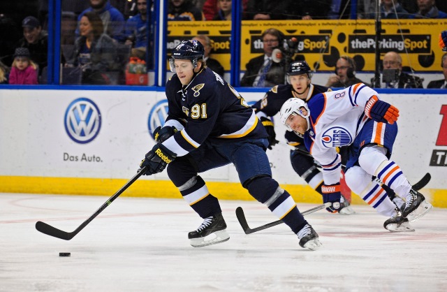 Vladimir Tarasenko against the Edmonton Oilers