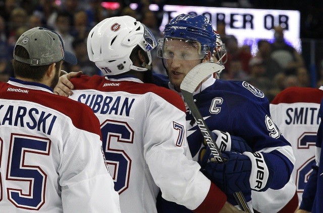 Steven Stamkos and P.K. Subban