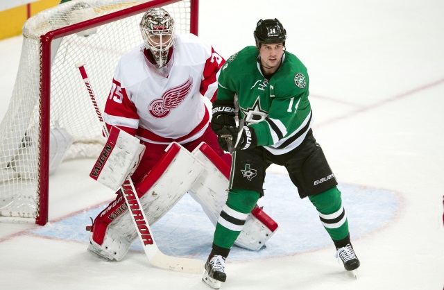 Jamie Benn and Jimmy Howard