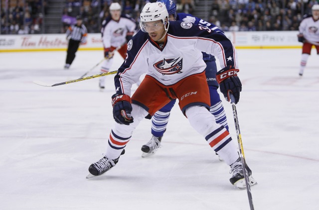 Seth Jones of the Columbus Blue Jackets