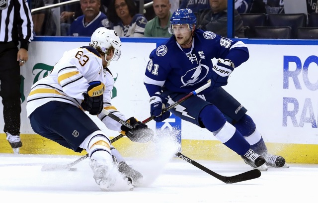 The Toronto Maple Leafs, Buffalo Sabres and Detroit Red Wings will target Steven Stamkos