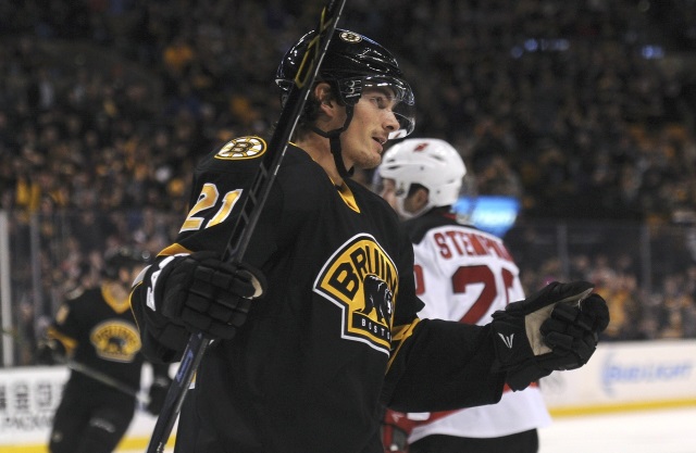 Loui Eriksson of the Boston Bruins