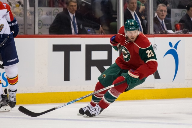 Thomas Vanek of the Minnesota Wild