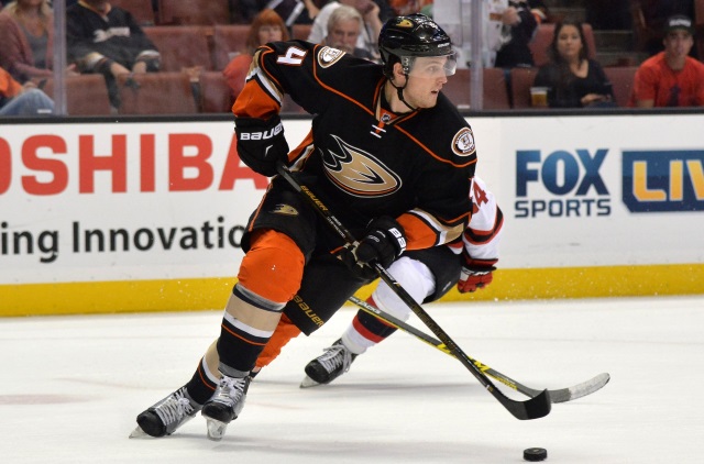 Cam Fowler of the Anaheim Ducks