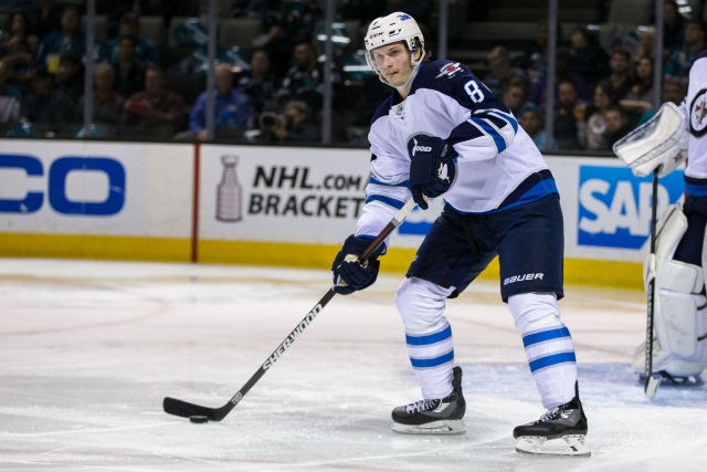 Jacob Trouba of the Winnipeg Jets