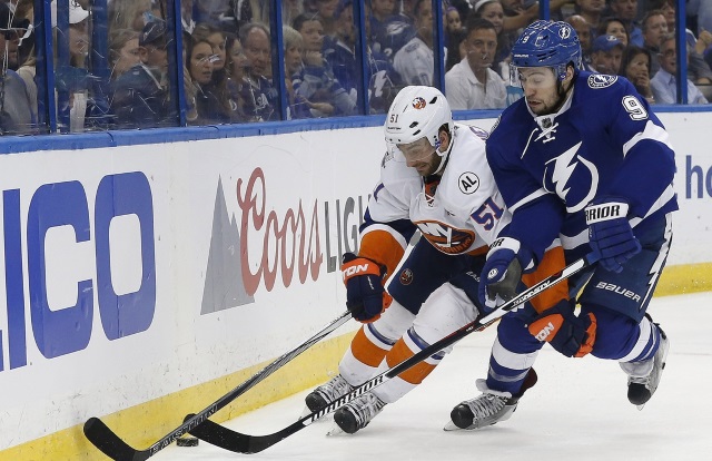 Frans Nielsen of the New York Islanders