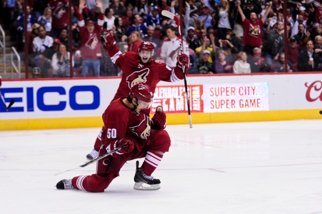 Tobias Rieder and Antoine Vermette