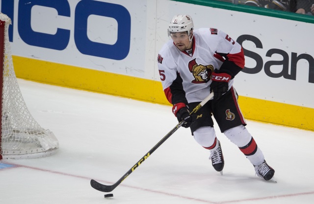 Cody Ceci of the Ottawa Senators