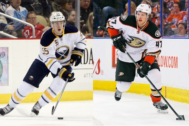 Hampus Lindholm and Rasmus Ristolainen