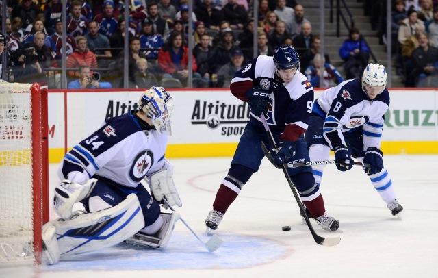 Jacob Trouba and Matt Duchene