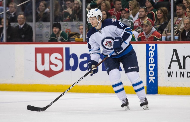 Jacob Trouba of the Winnipeg Jets