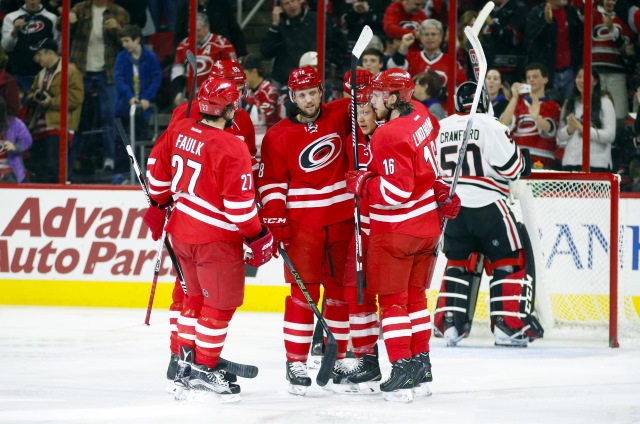 Justin Faulk of the Carolina Hurricanes