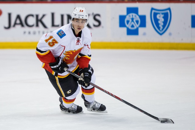 Johnny Gaudreau of the Calgary Flames