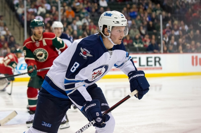 Jacob Trouba of the Winnipeg Jets