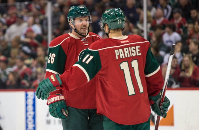 Zach Parise and Thomas Vanek