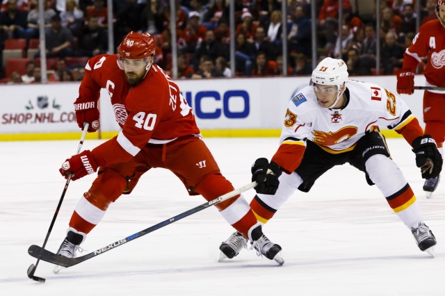 Henrik Zetterberg and Sean Monahan