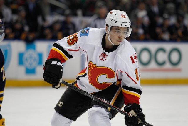 Johnny Gaudreau of the Calgary Flames