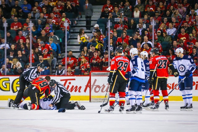 Calgary Flames and Winnipeg Jets